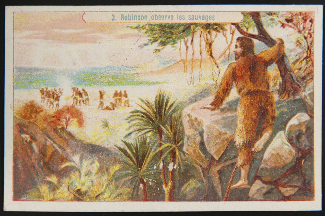 carte réclame chromo Paris 1870 1996.40.800.3 Photo