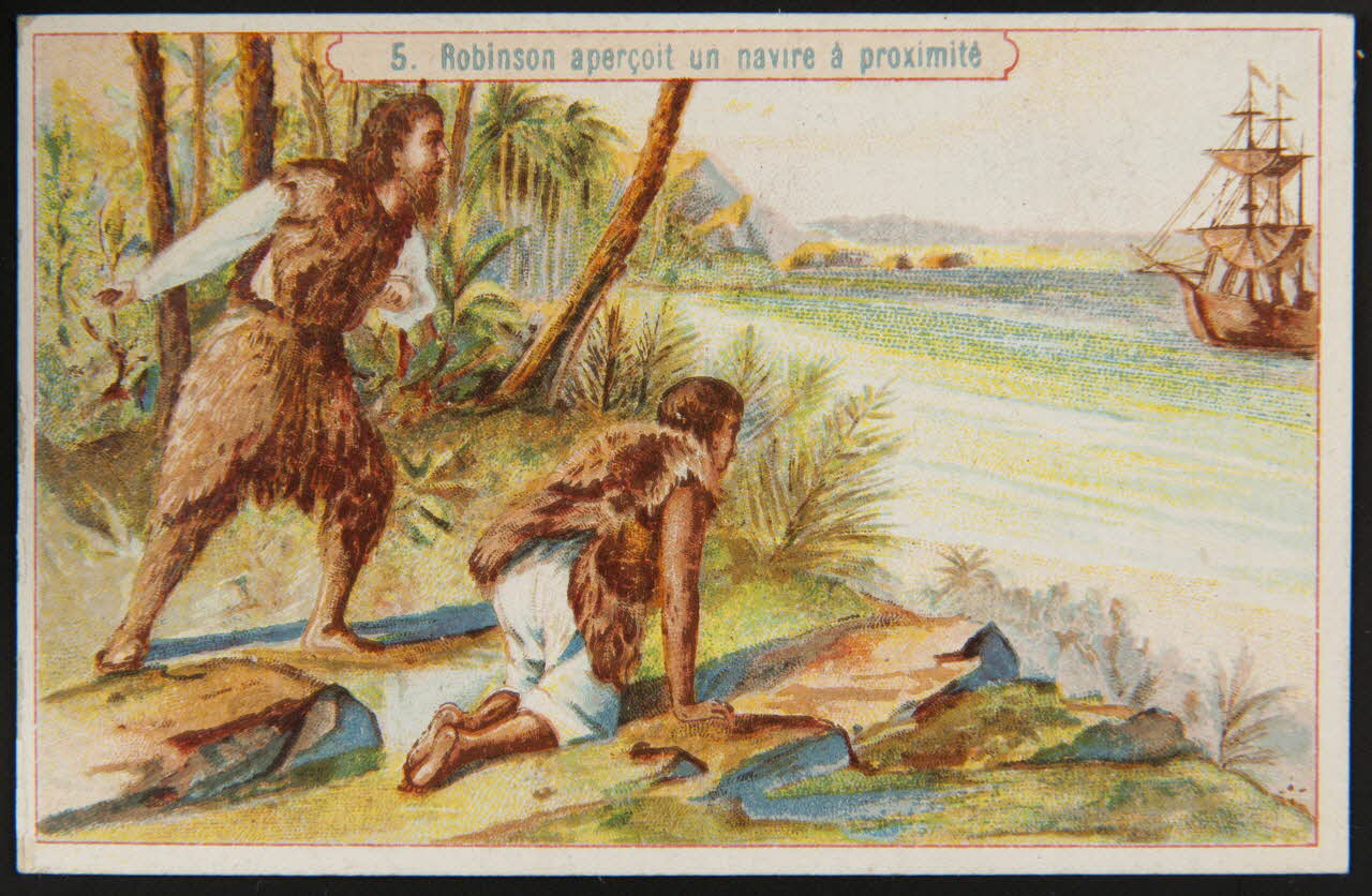 carte réclame chromo Paris 1870 1996.40.800.4 Photo