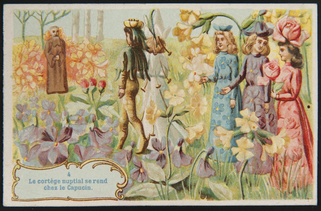 carte réclame chromo Paris 1900 1996.40.803.4 Photo