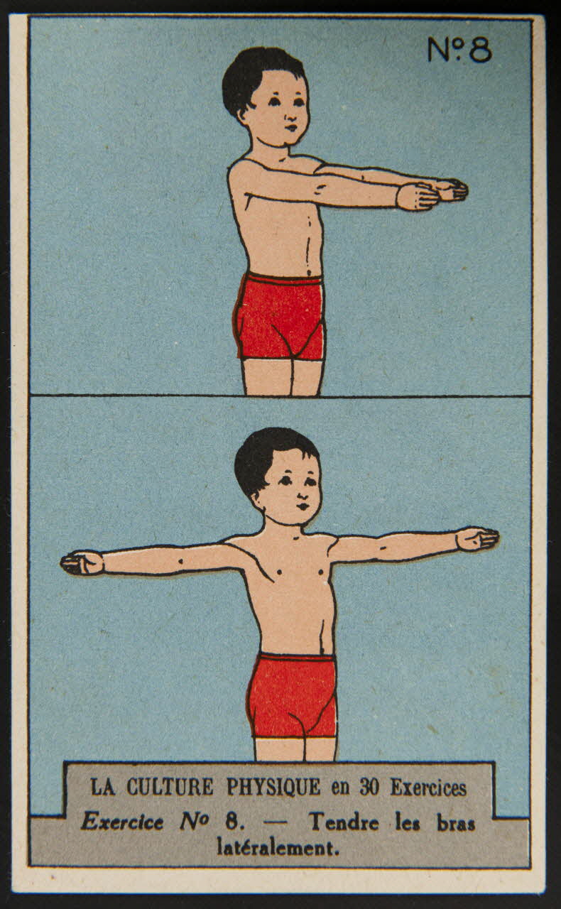 Vincent, René carte réclame chromo Paris 1900 1996.40.804.8 Photo