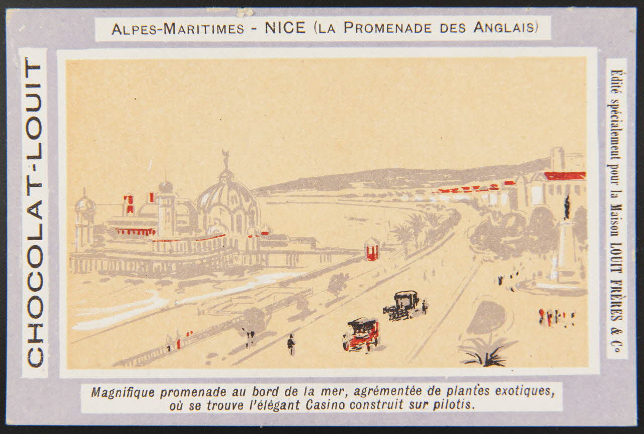 carte réclame chromo Paris 1900 1996.40.805.1 Photo