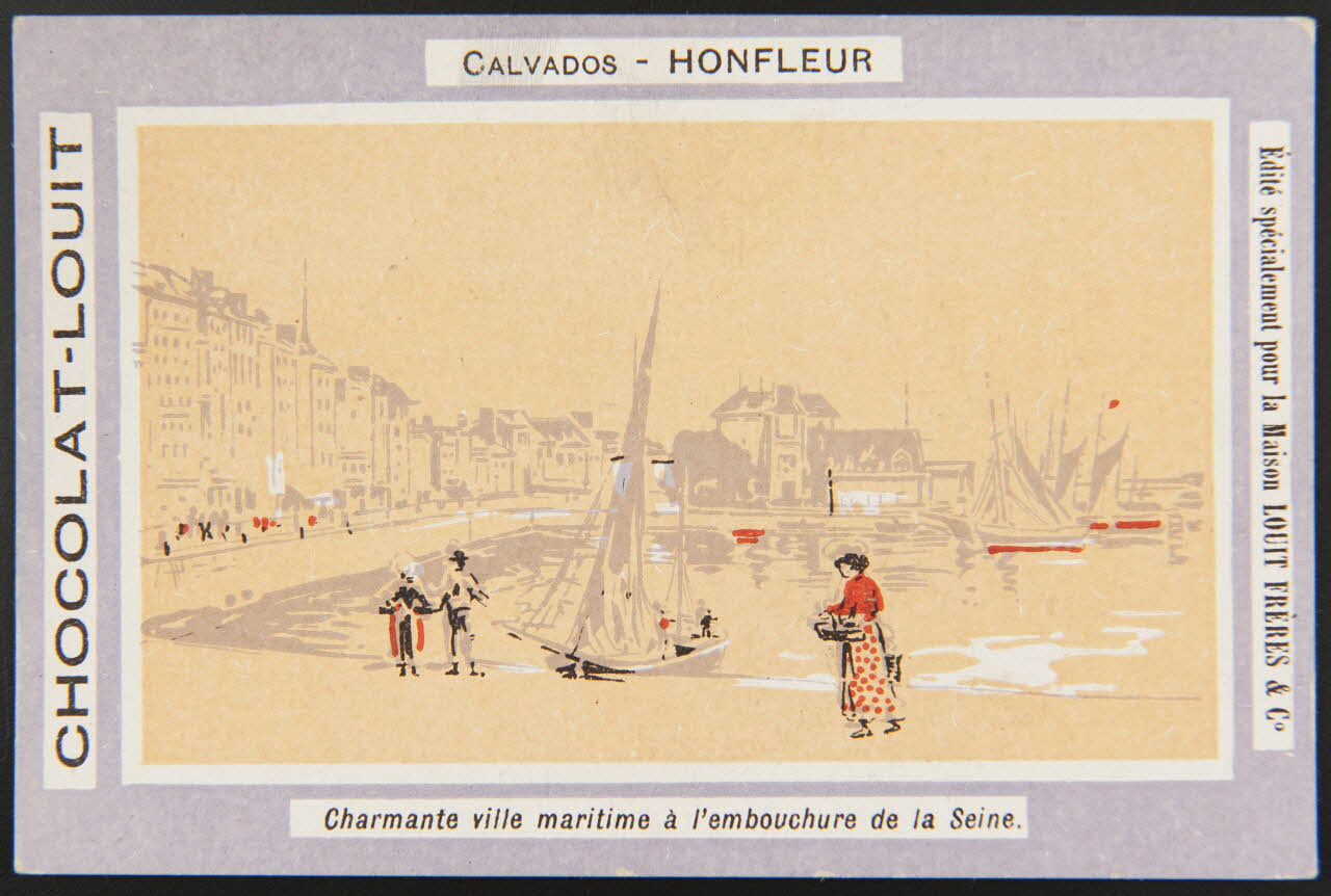 carte réclame chromo Paris 1900 1996.40.805.2 Photo