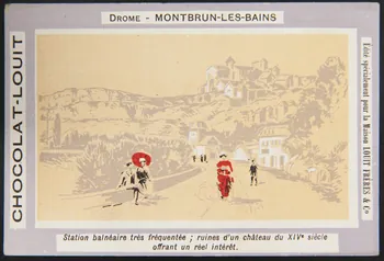 carte réclame chromo Paris 1900 1996.40.805.3 Photo
