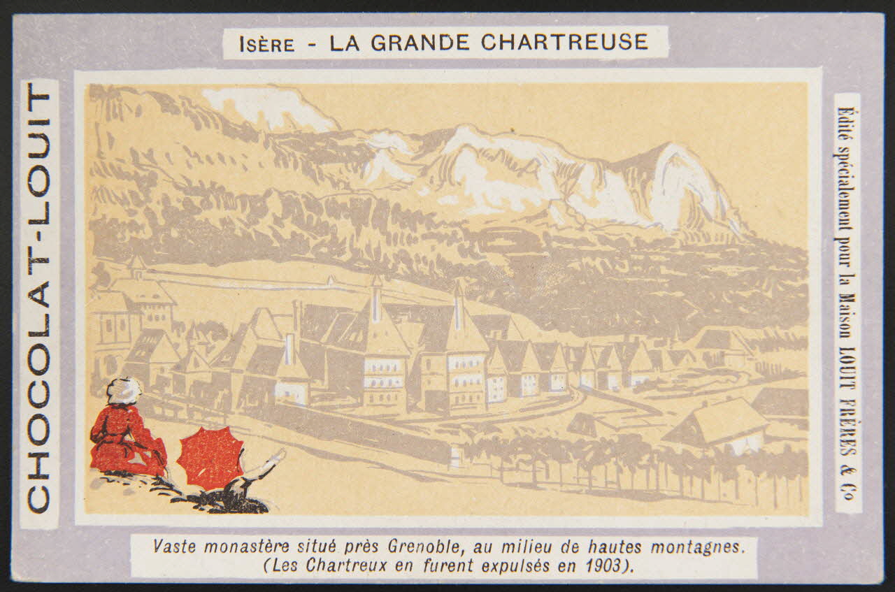 carte réclame chromo Paris 1900 1996.40.805.4 Photo