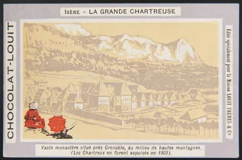 carte réclame chromo Paris 1900 1996.40.805.4 Photo