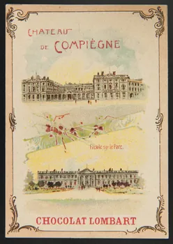 carte réclame chromo Paris 1896 1996.40.806.2  Photo