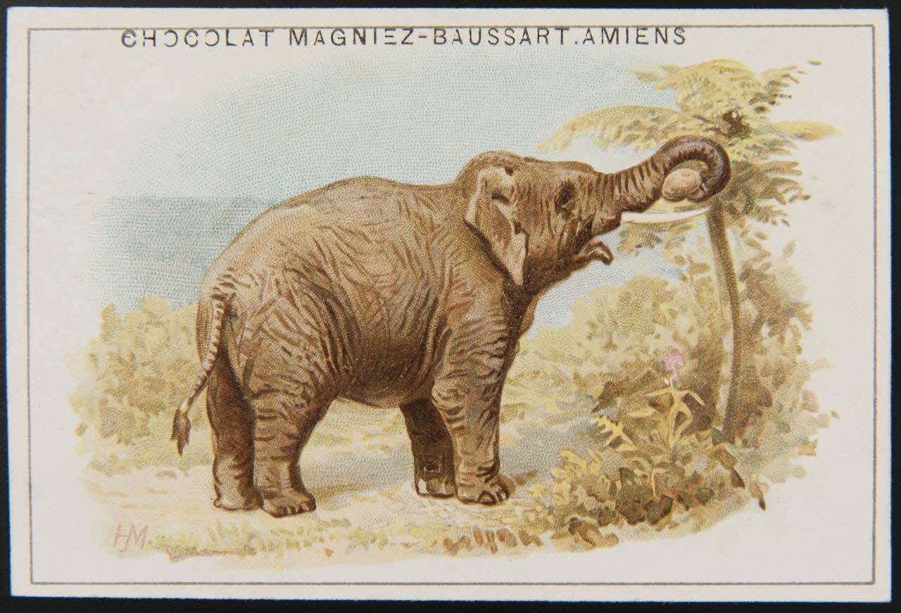 carte réclame chromo Paris 1900 1996.40.809.1 Photo