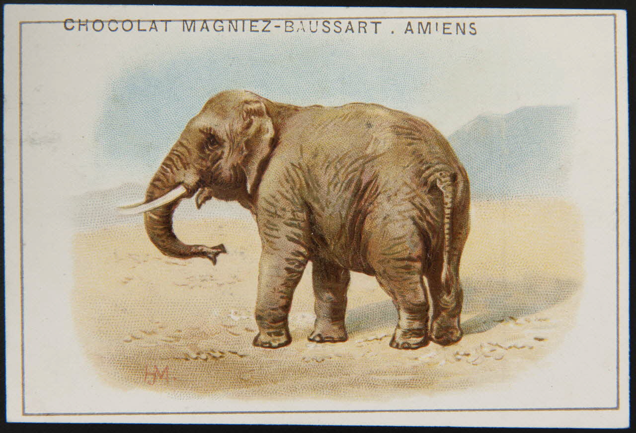 carte réclame chromo Paris 1900 1996.40.809.2 Photo