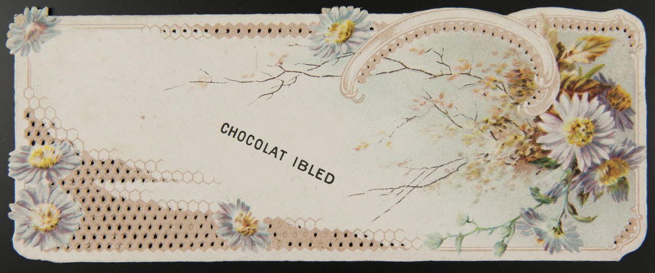 carte réclame chromo Paris 1875 1996.40.811.1 Photo