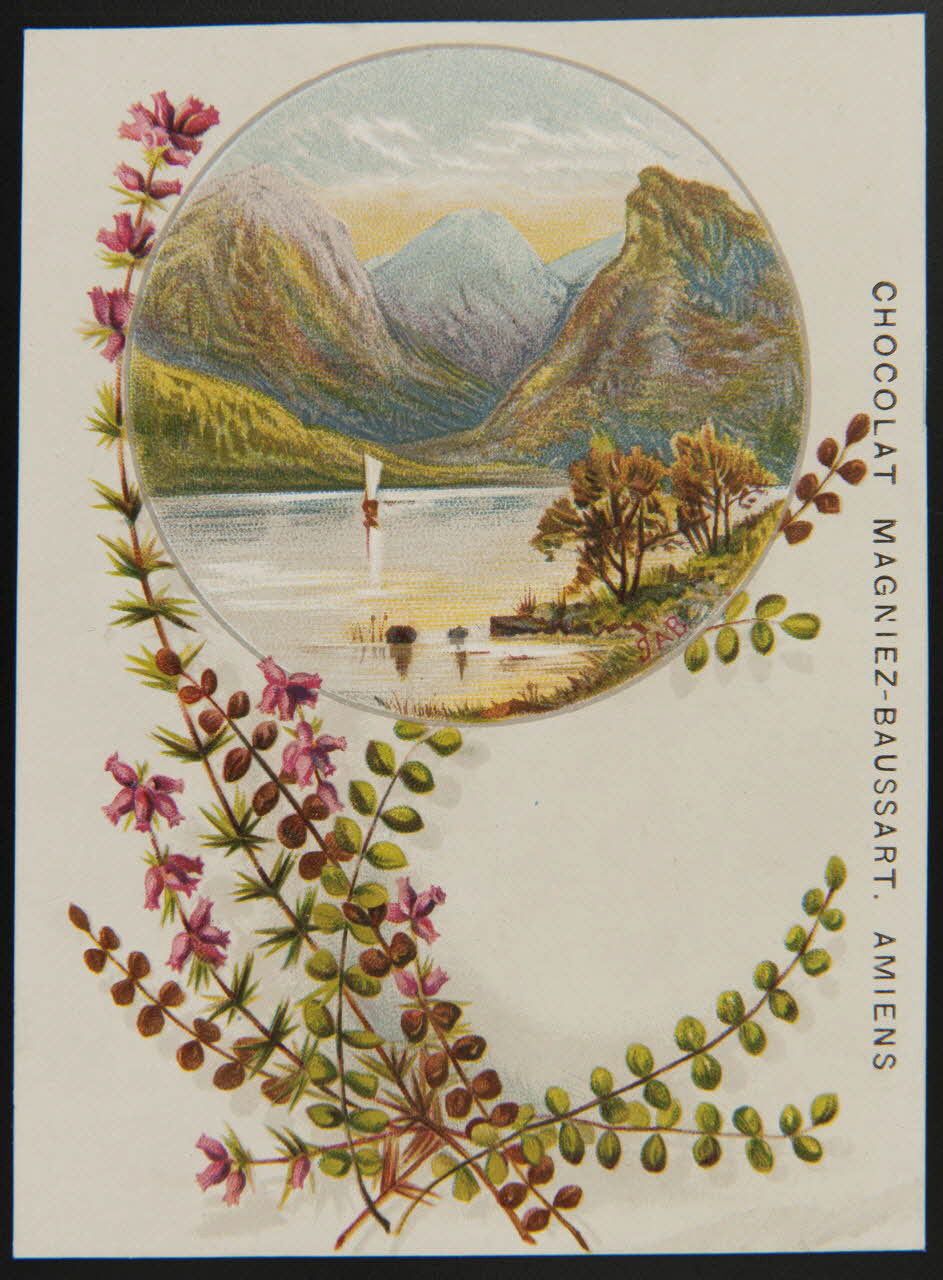 carte réclame chromo Paris 1875 1996.40.813.4 Photo