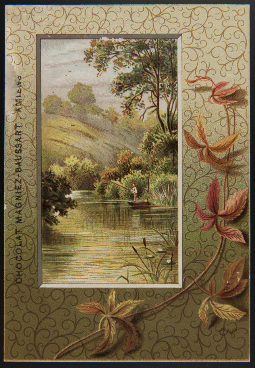 carte réclame chromo Paris 1875 1996.40.814.1 Photo