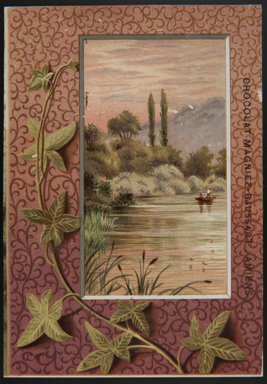 carte réclame chromo Paris 1875 1996.40.814.2 Photo