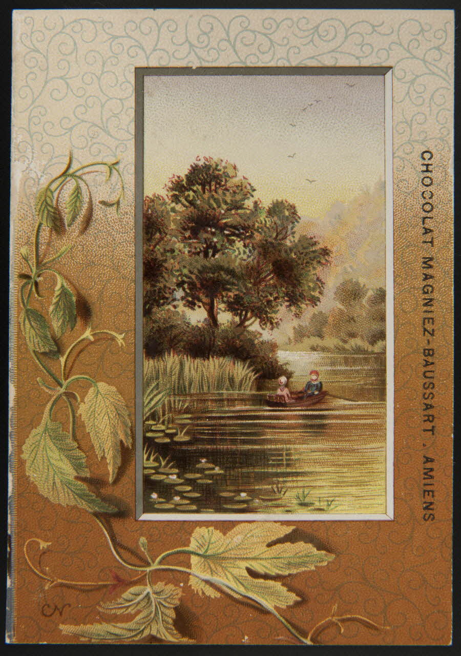 carte réclame chromo Paris 1875 1996.40.814.3 Photo