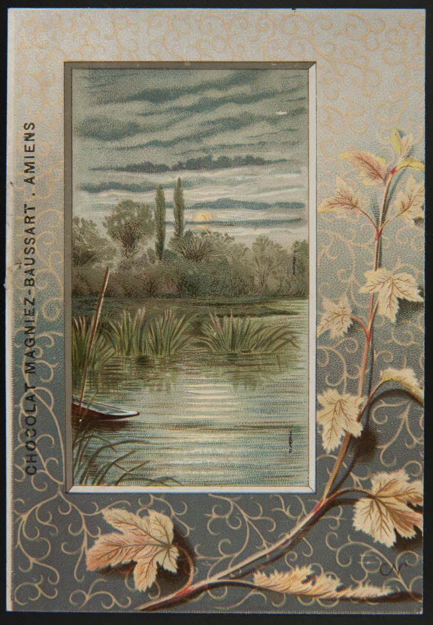 carte réclame chromo Paris 1875 1996.40.814.4 Photo