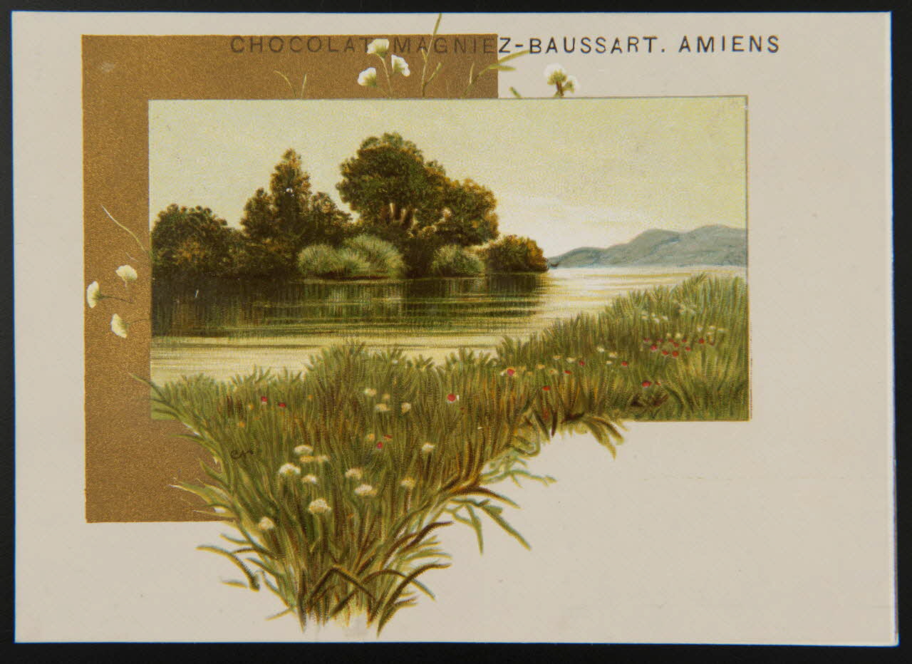 carte réclame chromo Paris 1875 1996.40.816.1 Photo