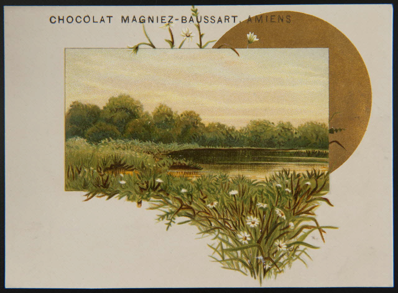 carte réclame chromo Paris 1875 1996.40.816.2 Photo