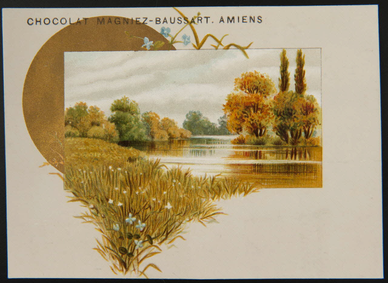 carte réclame chromo Paris 1875 1996.40.816.3 Photo