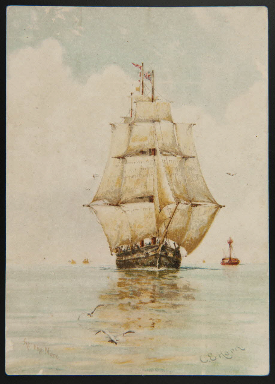 Hern, Charles E. carte réclame chromo Paris 1894 1996.40.817.1 Photo