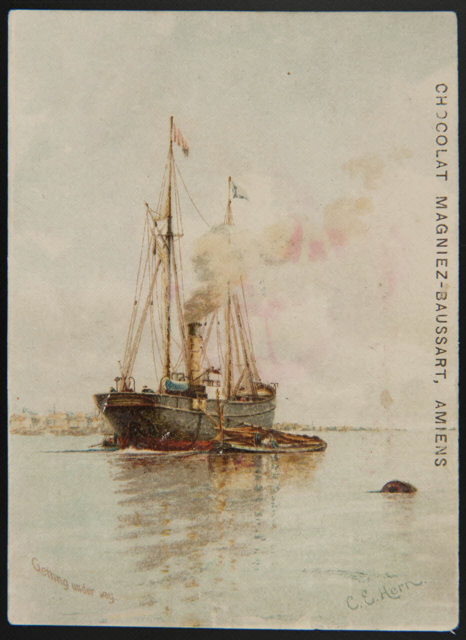 Hern, Charles E. carte réclame chromo Paris 1894 1996.40.817.4 Photo