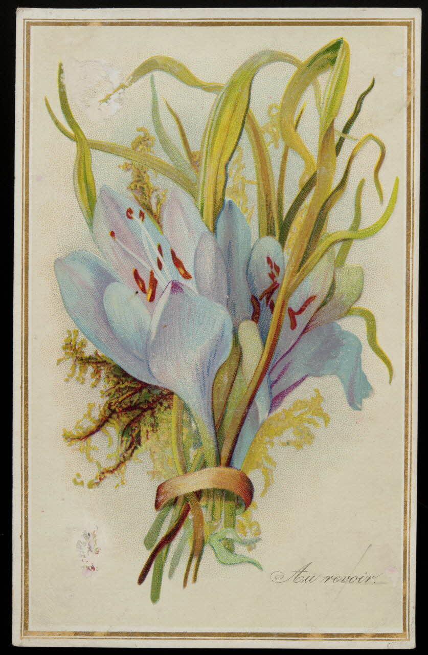 carte réclame chromo Paris 1875 1996.40.821.3 Photo