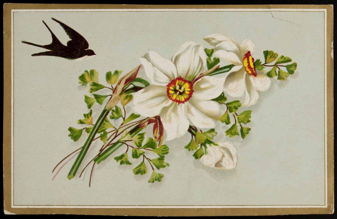 carte réclame chromo Paris 1875 1996.40.822.1 Photo