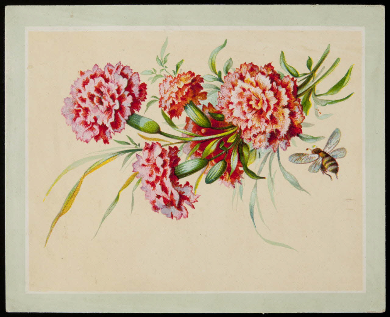 carte réclame chromo Paris 1875 1996.40.823.1 Photo