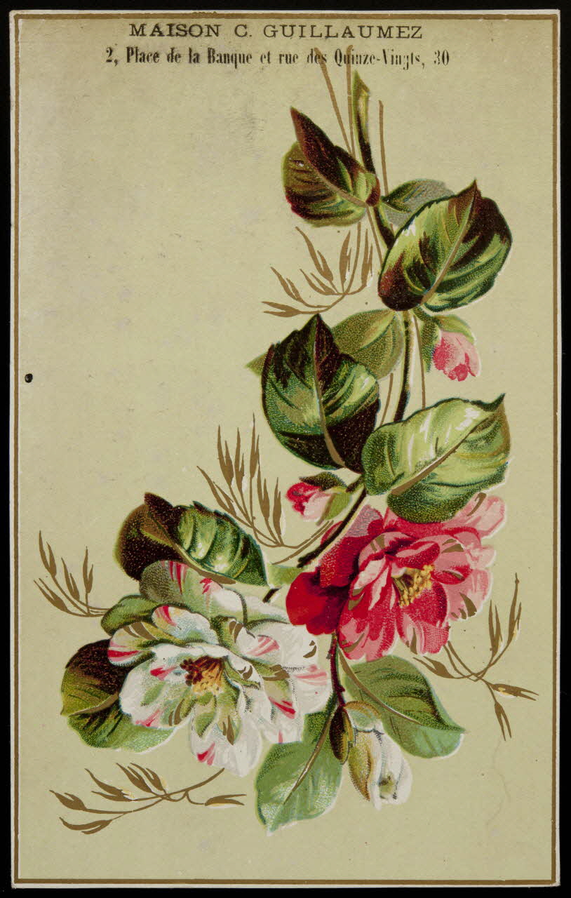 Michel carte réclame chromo Paris 1900 1996.40.846.1 Photo