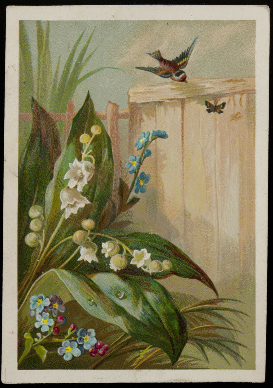 carte réclame chromo Paris 1900 1996.40.847.1 Photo