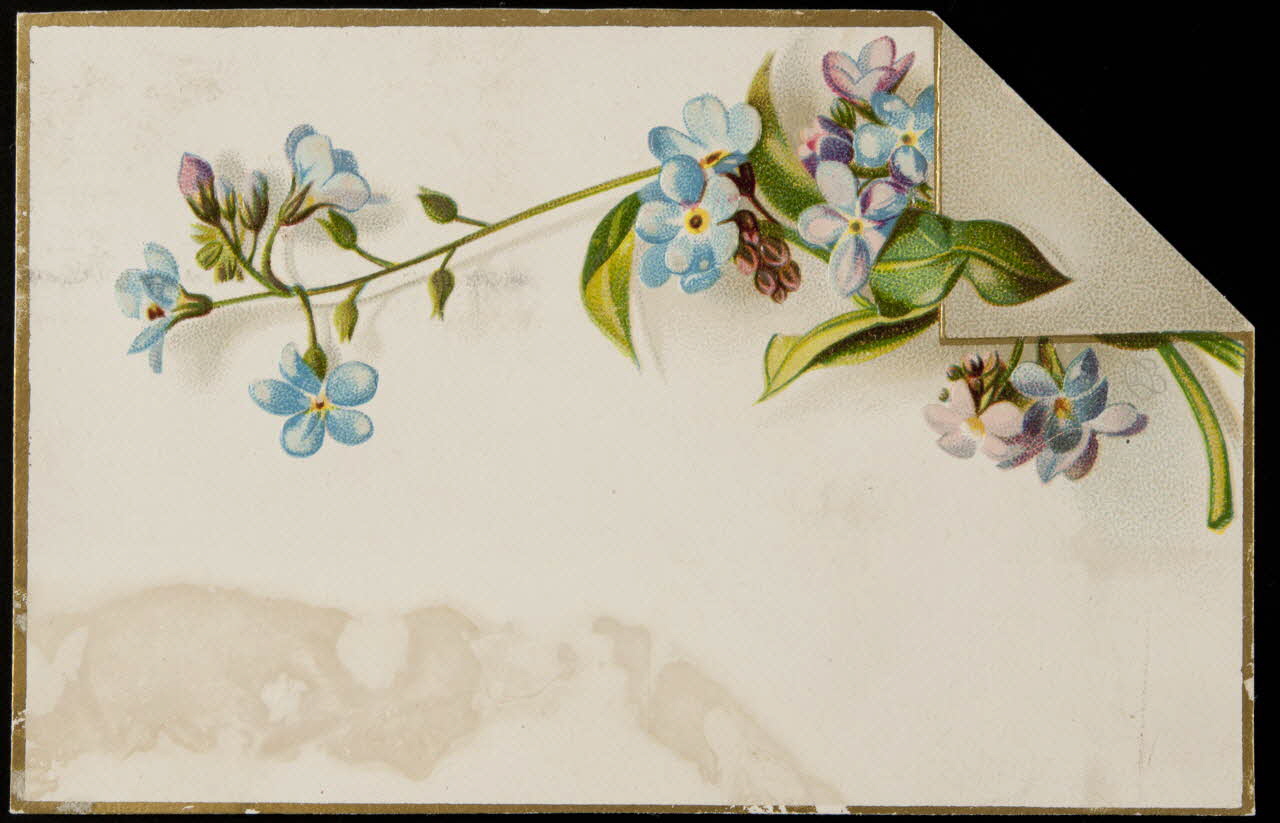 carte réclame chromo Paris 1900 1996.40.861.2 Photo