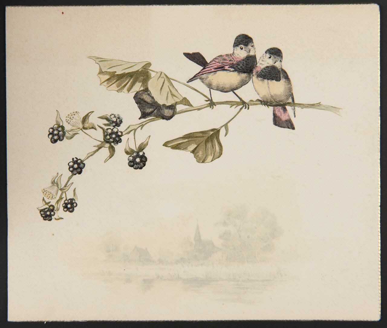 carte réclame chromo Paris 1889 1996.40.905.1 Photo