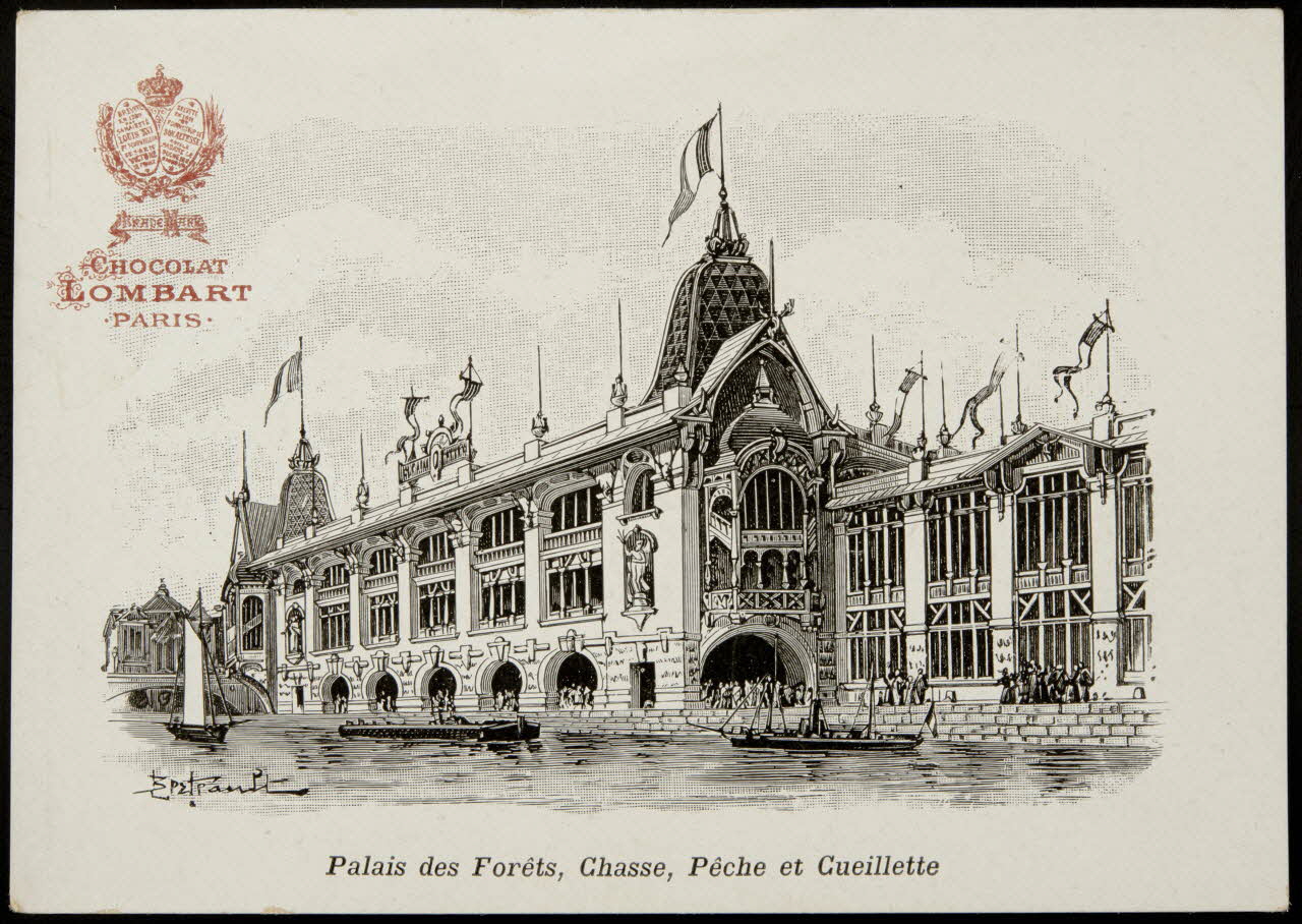 Bertault Lucien carte réclame chromo Paris 1900 1996.40.951.11 Photo