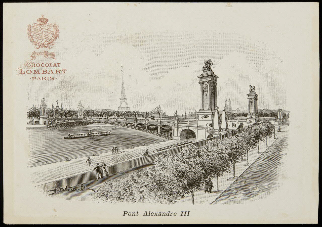 Bertault Lucien carte réclame chromo Paris 1900 1996.40.951.21 Photo