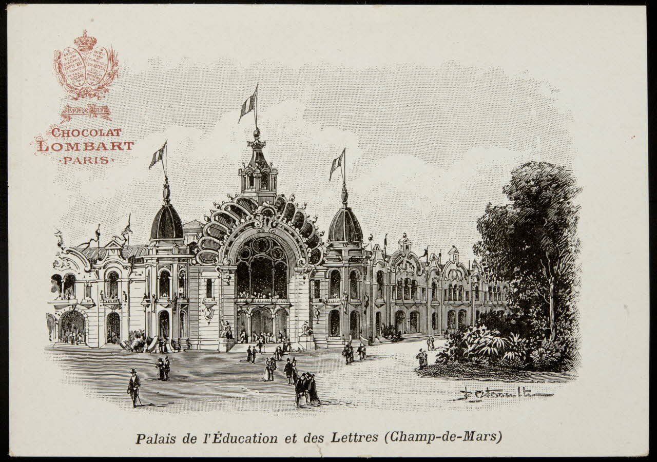Bertault Lucien carte réclame chromo Paris 1900 1996.40.951.6 Photo