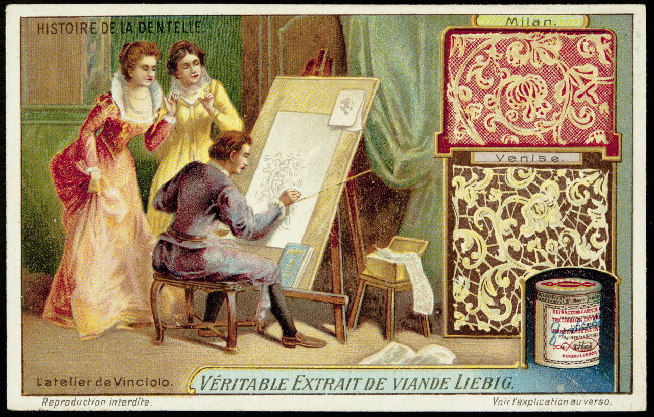 carte réclame chromo Paris 1912 1996.40.954.6 Photo