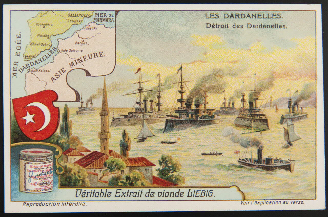 carte réclame chromo Paris 1911 1996.40.955.1 Photo