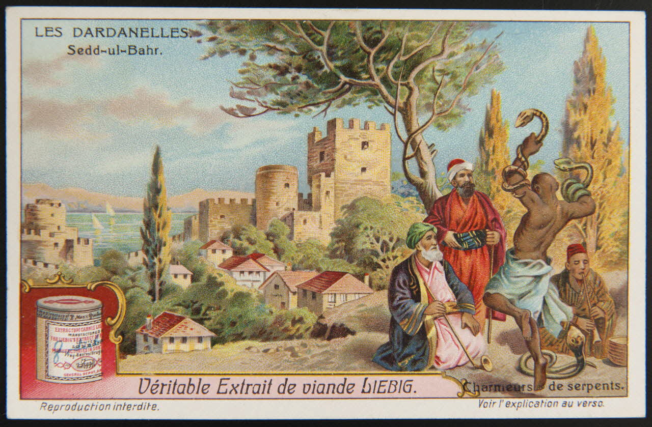 carte réclame chromo Paris 1911 1996.40.955.3 Photo