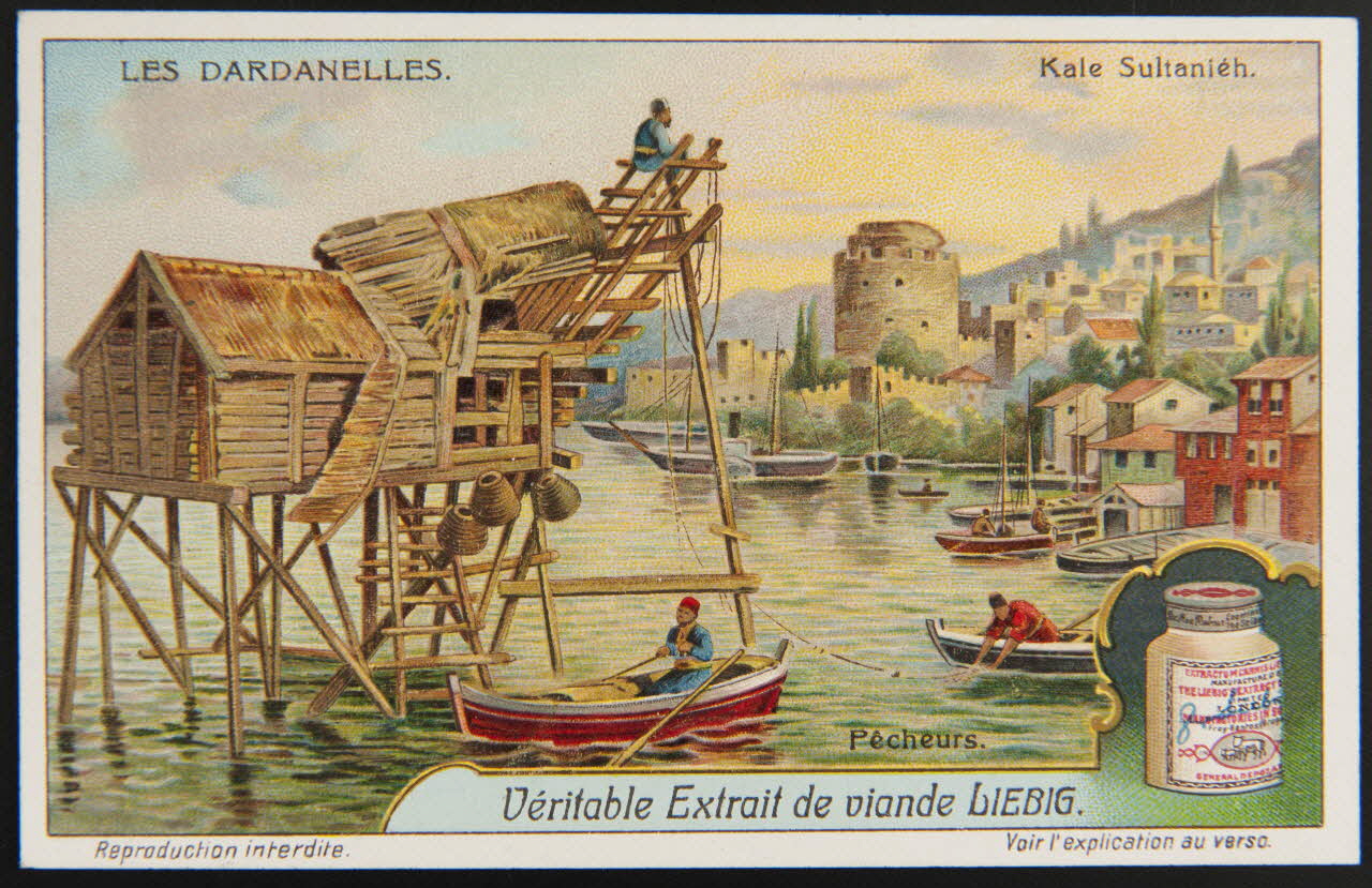 carte réclame chromo Paris 1911 1996.40.955.4 Photo