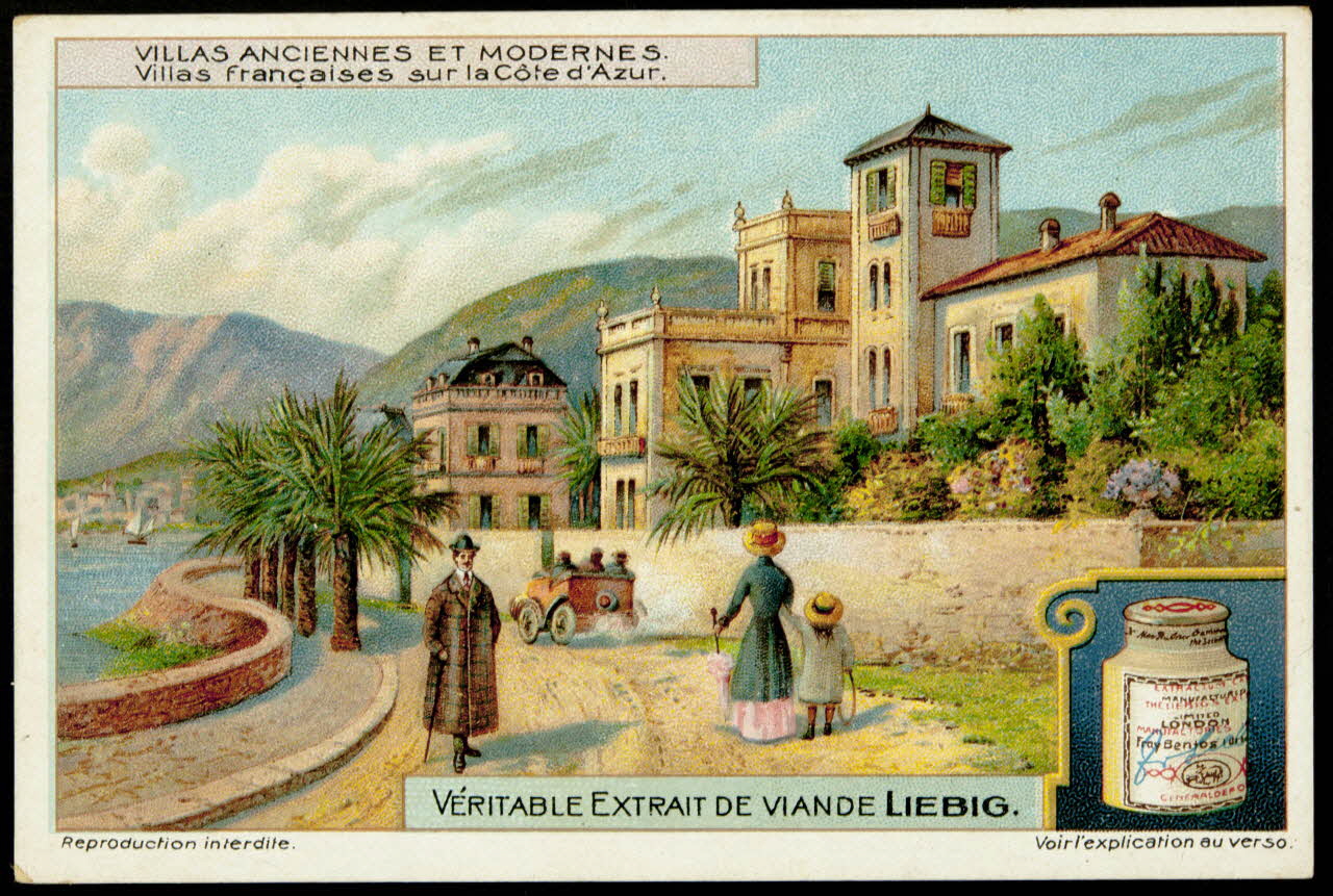 carte réclame chromo Paris 1912 1996.40.956.2 Photo