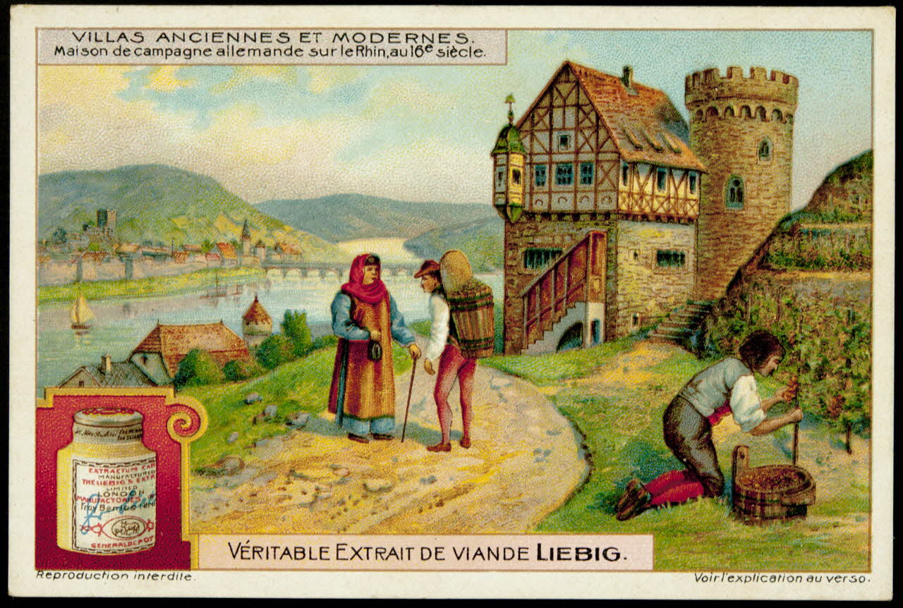 carte réclame chromo Paris 1912 1996.40.956.5 Photo