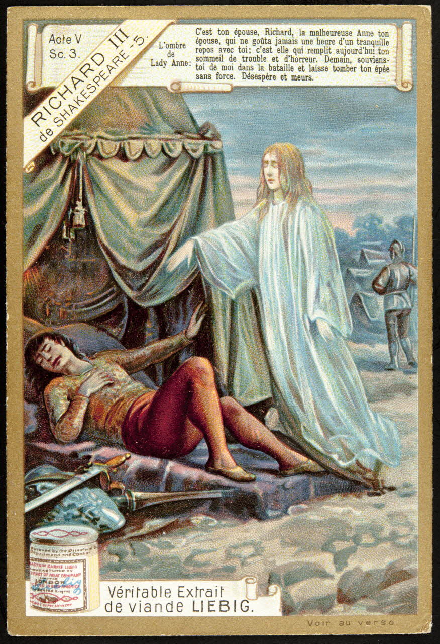 carte réclame chromo Paris 1899 1996.40.958.5 Photo