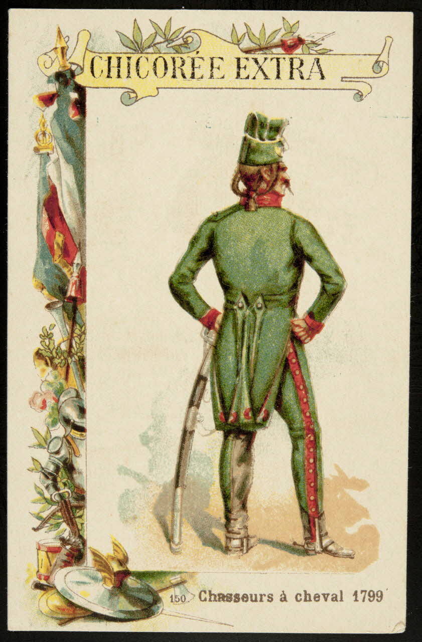 Imprimerie H. Laas carte réclame chromo Paris 1878-1905 1996.40.960.2 Photo