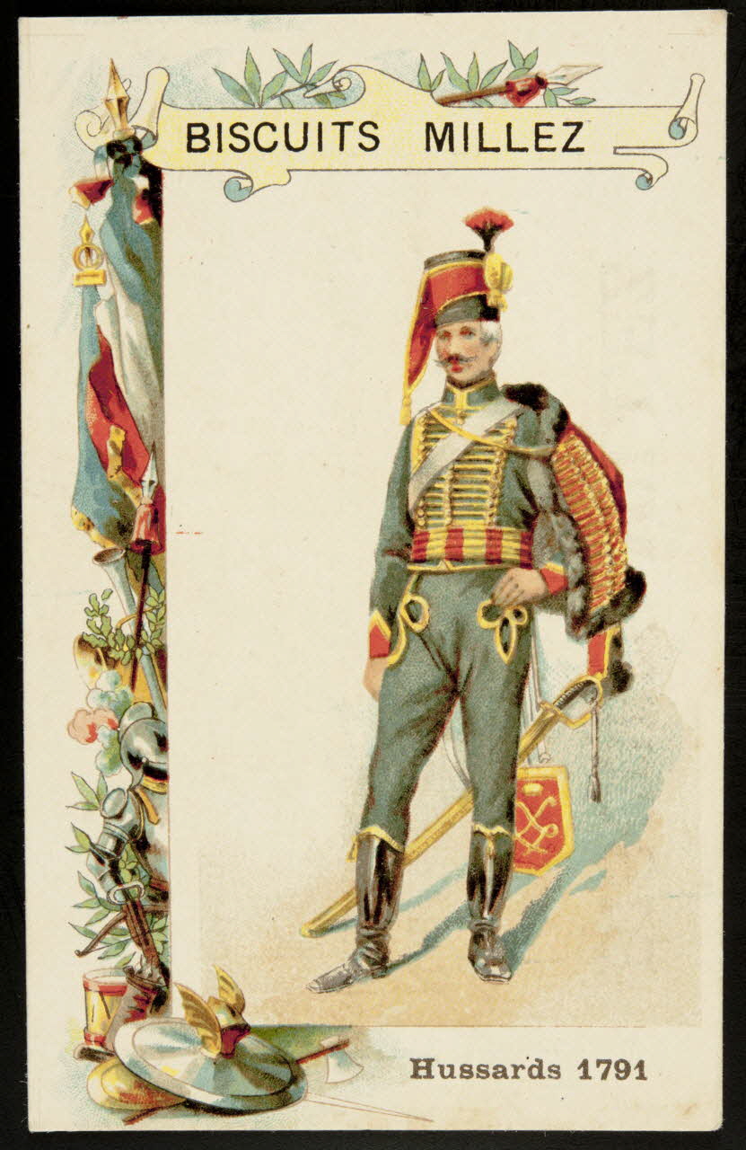 Imprimerie H. Laas carte réclame chromo Paris 1878-1905 1996.40.960.3 Photo