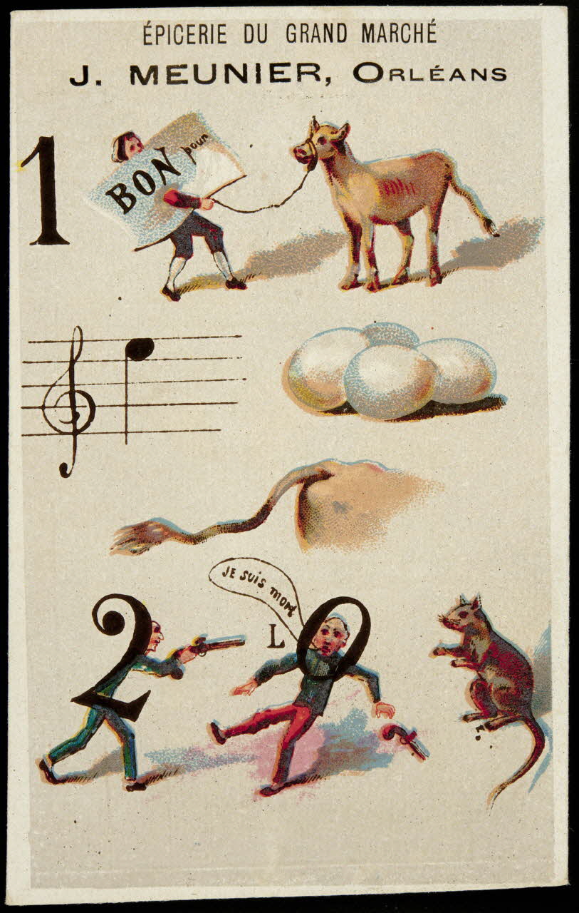 carte réclame chromo 1996.40.976.1 Photo