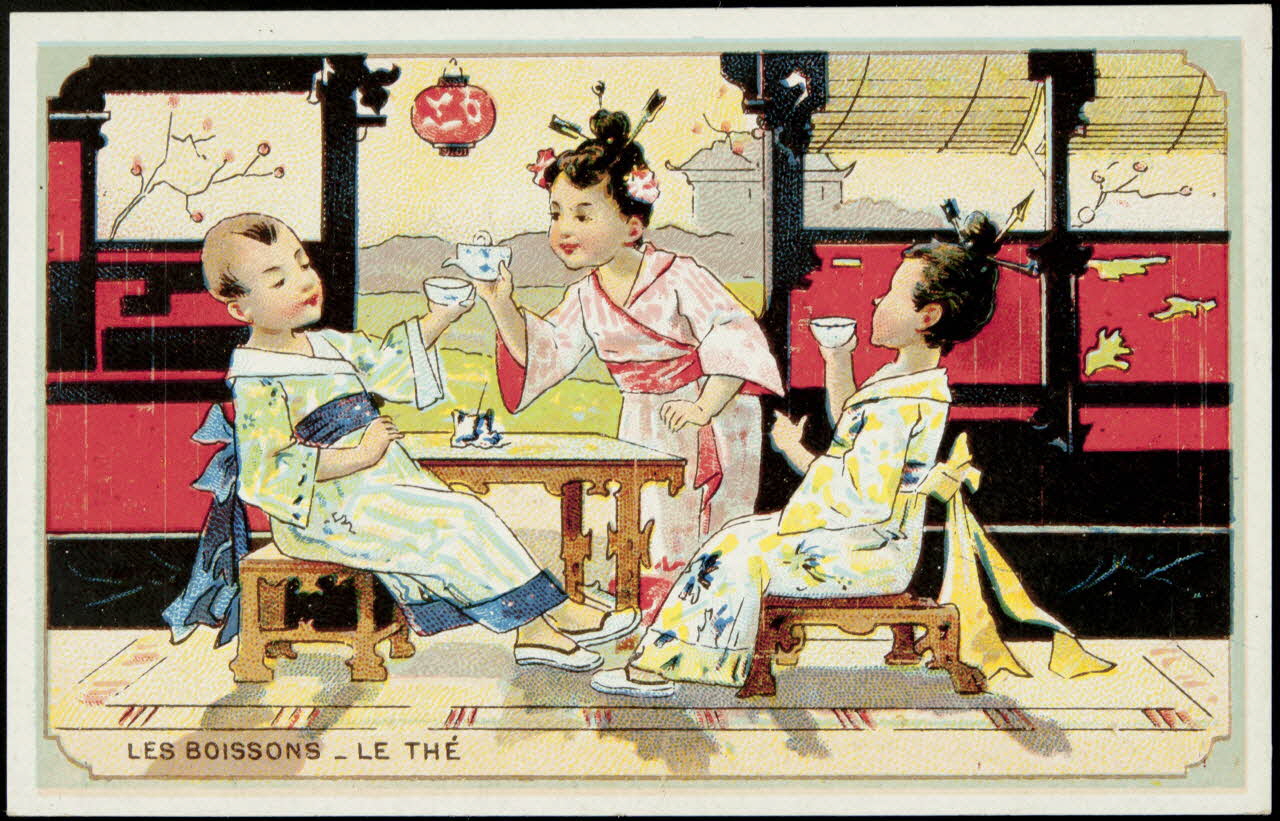 Laas Henri, Pécaud E. carte réclame chromo Paris 1900-1905 1996.40.982.3 Photo