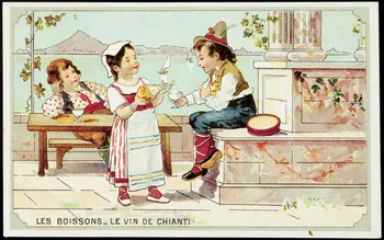 Laas Henri, Pécaud E. carte réclame chromo Paris 1900-1905 1996.40.982.5 Photo