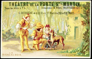 Imprimerie H. Laas carte réclame chromo Paris 1878-1905 1996.40.992.2 Photo