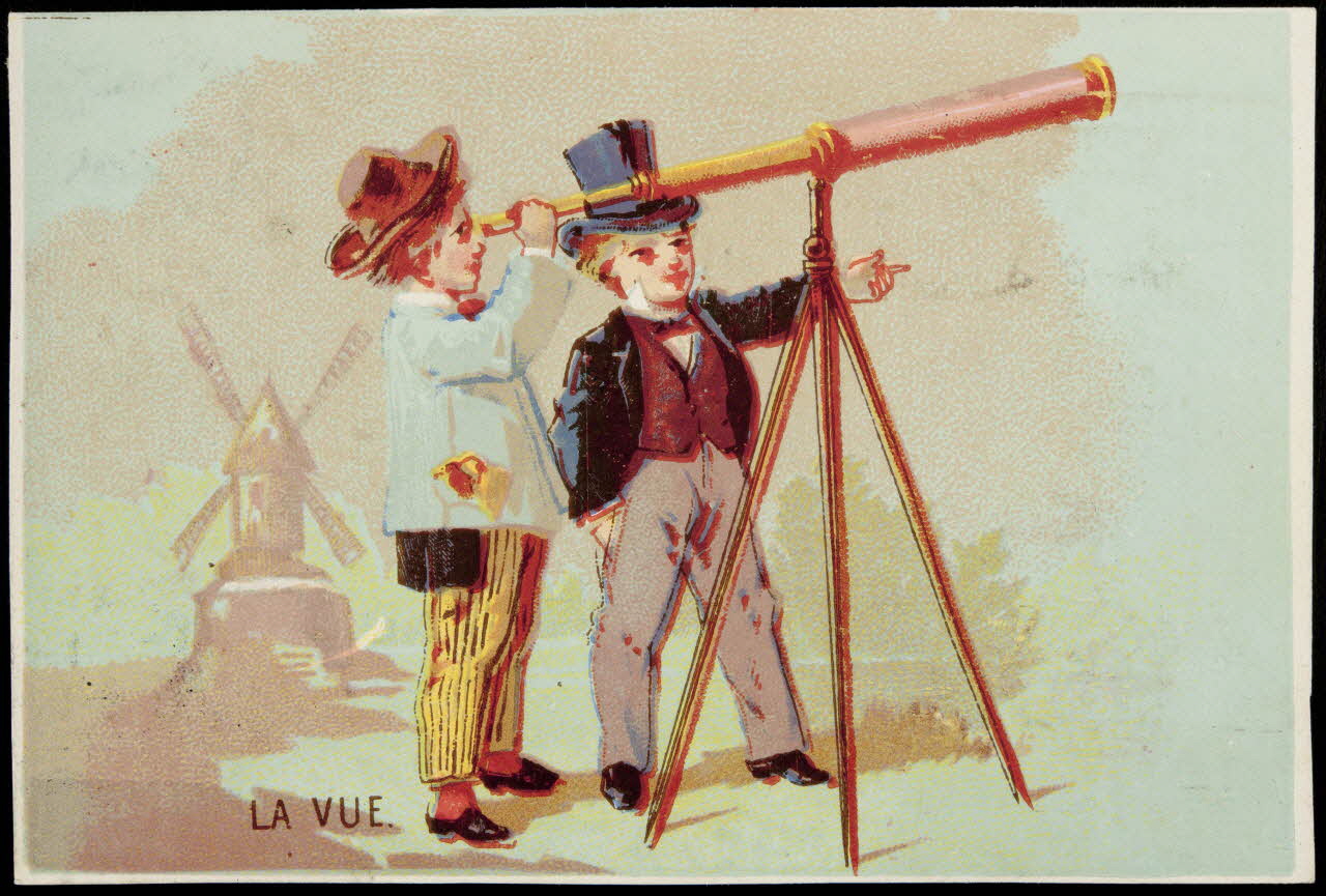 carte réclame chromo Paris 1878-1905 1996.40.996.3 Photo