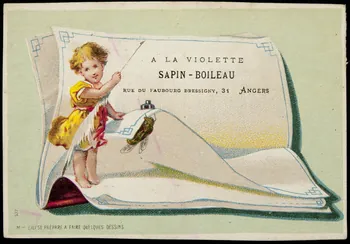 carte réclame chromo Paris 1878-1905 1996.40.999.1  Photo