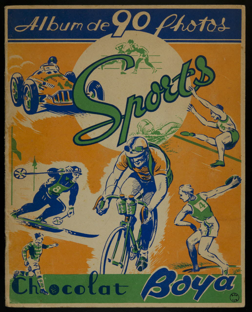 album Album de 90 Photos Sports Chocolat Boya France 1950-1960 2007.46.20 Photo