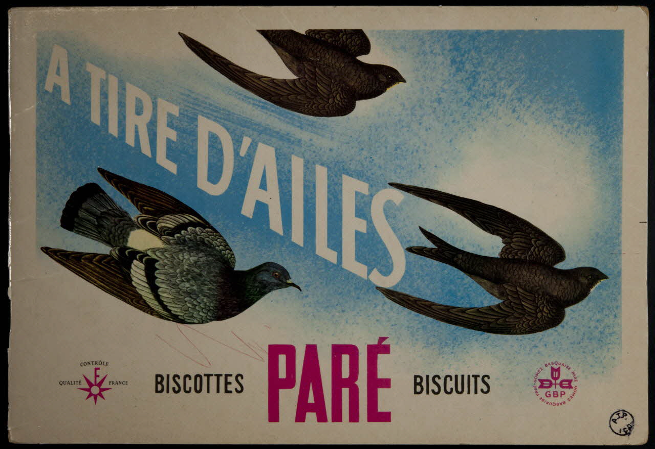album A TIRE D'AILES  BISCOTTES PARE BISCUITS France 1955-1965 2007.46.202 Photo